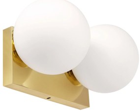 LAMPADA DA PARETE VETRATA APP1010-2W Gold