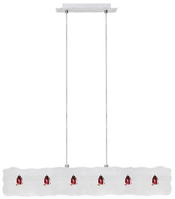 EGLO 88452 - Lampada a sospensione DUKE 6xG9/40W