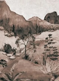 Eijffinger Carta da parati Savanna - Sepia