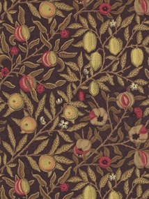 Morris & Co Carta da parati Fruit - Wine/ Manilla
