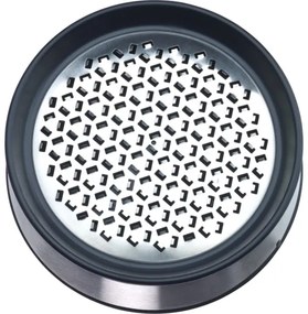 WMF - Grattugia per zenzero Ø 9 cm acciaio inox/nero