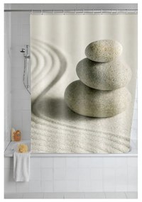 Tenda da doccia grigia Sand, 180 x 200 cm Sand &amp; Stone - Wenko