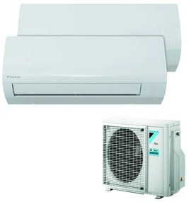 Condizionatore a muro multisplit inverter DAIKIN PRO ERA 9 + 12 17000 BTU classe raffreddamento A++, classe di riscaldamento A+, bianco