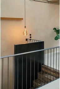 Attacco per lampadina nero opaco a sospensionene ø 4 cm - tala