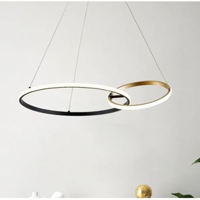 Zuma Line 20002P-GD - Lampadario LED a sospensione con filo RANDO LED/36W/230V 3000/4000/6000K