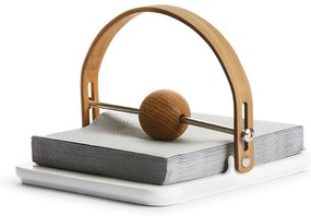 Portatovaglioli in legno di quercia Nature - Sagaform