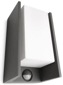 Philips - Applique da esterno con sensore BRIDGE 1xE27/15W/230V IP44