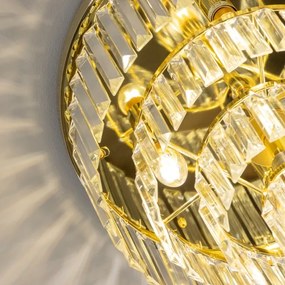 Brilagi - Plafoniera LED in cristallo MOZART 5xE14/40W/230V dorata