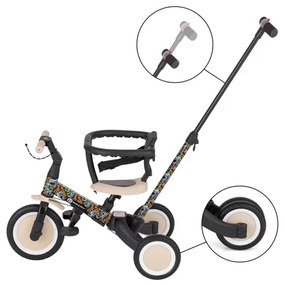 PETITE&MARS - Triciclo 5 in 1 per bambini TURBO LIMITED City Beat