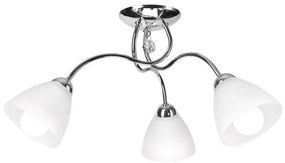 Lampadario a plafone MIRANDA 3xE27/60W/230V cromo lucido