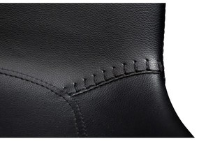 Sedia da pranzo in similpelle nera DAN-FORM Danimarca Hype - DAN-FORM Denmark