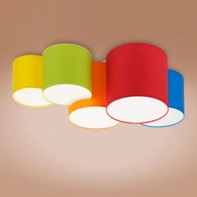 Plafoniera per bambini MONA KIDS 5xE27/15W/230V