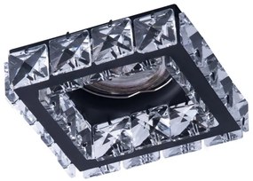 Azzardo AZ4411 - Faretto da incasso ESTER 1xGU10/50W/230V quadrato nero