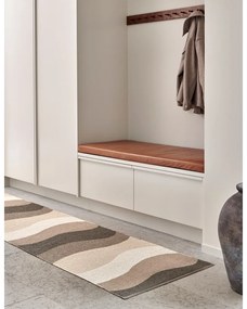 Tappeto da interno/esterno marrone/beige 70x100 cm Urvi Earth – Pappelina