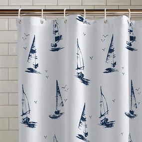 Tenda per doccia 180x180 cm Salcombe Boats – Catherine Lansfield