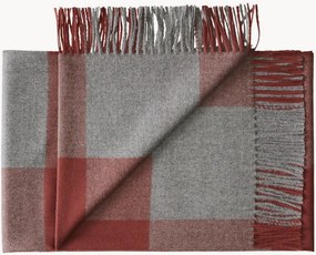 Coperta in baby alpaca con frange Caracas