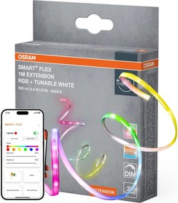 Osram - Striscia LED SMART+ FLEX RGB+TW dimmerabile 1m LED/3,4W/230V 2700-6500K Wi-Fi