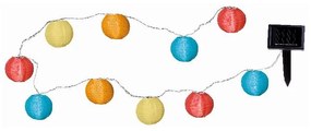 Catena luminosa a LED solare adatta all'esterno, lunghezza 2,7 m Festival - Star Trading