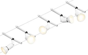 Paulmann 94458 - SET 5xGU5,3/10W Faretto SALT 230V bianco