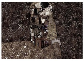 Fotomurale Klimt inspiration Recalling Tenderness