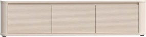 Mobile TV Da Terra 3 Ante 170x40x40 Design Moderno Lehman Sabbia