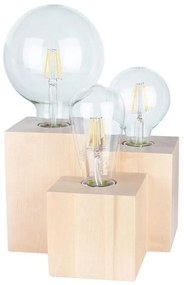 Spot-Light 2276360 - Lampada da tavolo VINCENT 3xE27/15W/230V