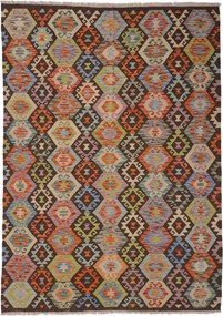 Kilim Tappeto 240x170 (Afghanistan) Tessuto A Mano