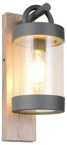 Illuminazione esterna da parete (altezza totale 33 cm) Sambesi – Trio