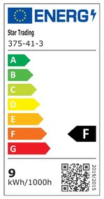 Lampadina LED caldo dimmerabile E27, 9 W Frosted - Star Trading