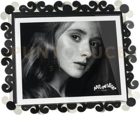 Portafoto koko maxi orizzontale avorio,nero