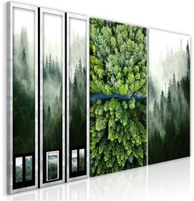 Quadro  Forest (Collection)  Colore Grigio, Dimensioni e Misure 120x60