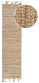 Tappeto in moquette di colore naturale 60x230 cm Levi - Flair Rugs