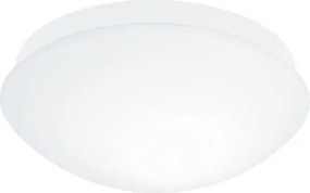Eglo 54528 - Plafoniera LED per bagno con sensore, 1x E27/5,5W/230V, Ø 27,5 cm, IP44