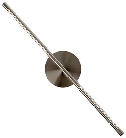 Lampada da parete LED argentata in metallo con intensità regolabile Omni Wall – UMAGE