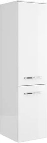 Colonna per mobile bagno image PELIPAL 1 cassetto 2 ante P 33 x L 30 x H 121 cm bianco mdf