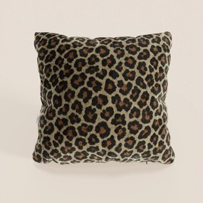 Wild cuscino in collezione Wild in microfibra impermeabile leopardo