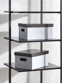 Sinsay - Confezione da 2 scatole portaoggetti - grigio chiaro