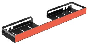 Mensola da bagno autoportante in acciaio inox nero Altarella - Wenko