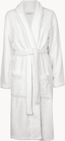 Accappatoio unisex in cotone con colletto a scialle Basic