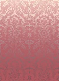 Damast Tapete St. James Park von Little Greene - Cherry Fade