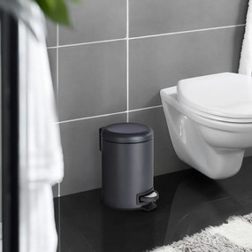 Pattumiera nera , 3 l Leman - Wenko