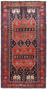 Hamedan Tappeto 320 x 160 (Iran) Annodato A Mano
