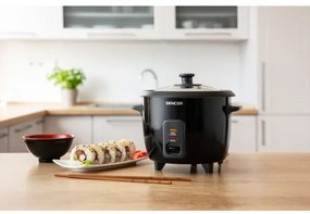 Sencor - Cuociriso  300W/230V 0,6l nero