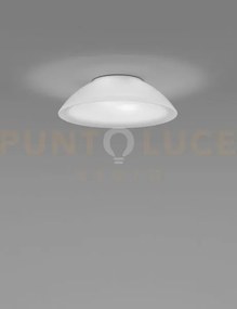 Infinita plafoniera applique 53 bianco satinato e bianco opaco 1 l22gg