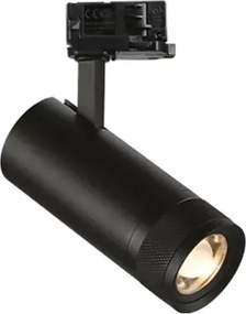 Eos proiettore 3-phase led cob bridgelux 15 w 20-55° on-off 1650 lm...