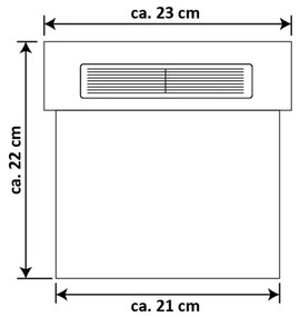 Spot-Light 6710102 - Numero civico solare LED LED/2x0,07W/2,4V IP44