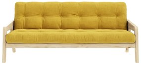 Divano variabile in velluto a coste Miele Grab Raw - Karup Design