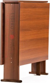 Tavolo da pranzo richiudibile in legno 136x74 cm SUSANNA Noce