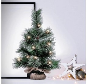 Solight 1V238 - LED Decorazione natalizia da esterno 15xLED/3xAA albero IP44