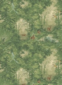 Mulberry Home Carta da parati Mulberry Woodland - Spring